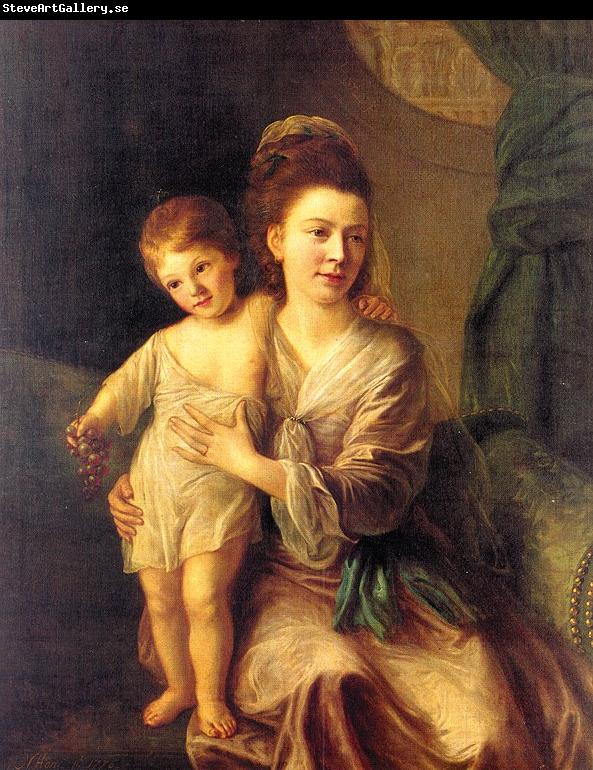 Nathaniel Hone Anne Gardiner with her Eldest Son, Kirkman